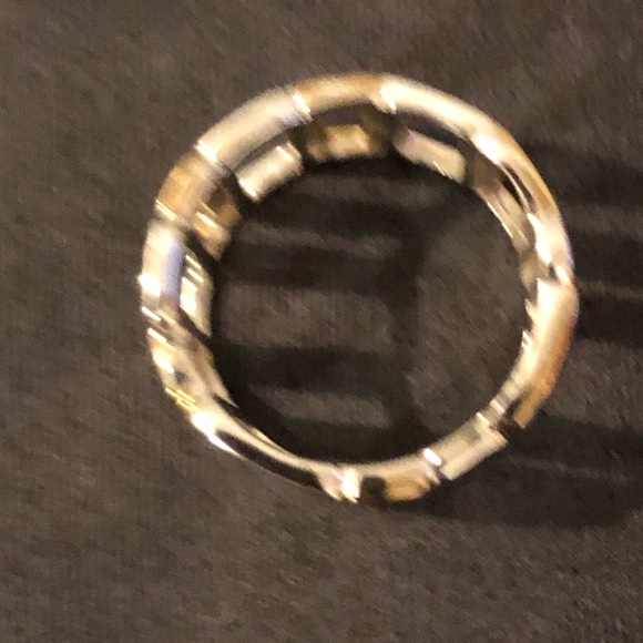 Silpada Sterling Silver & Brass Framework Ring - Picture 4 of 7